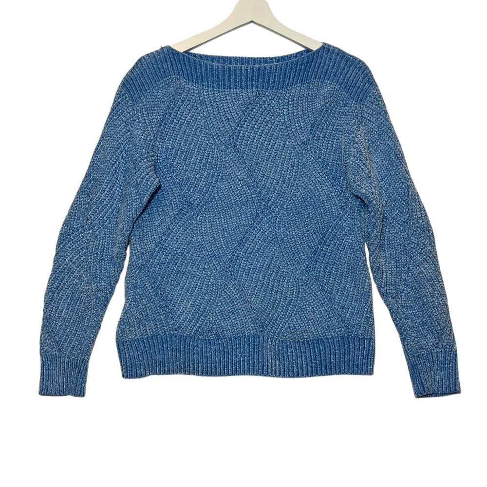Tommy Bahama Knit Women's Shell St Luna Sweater Size XS/TP Light Blue Soft - Picture 2 of 9